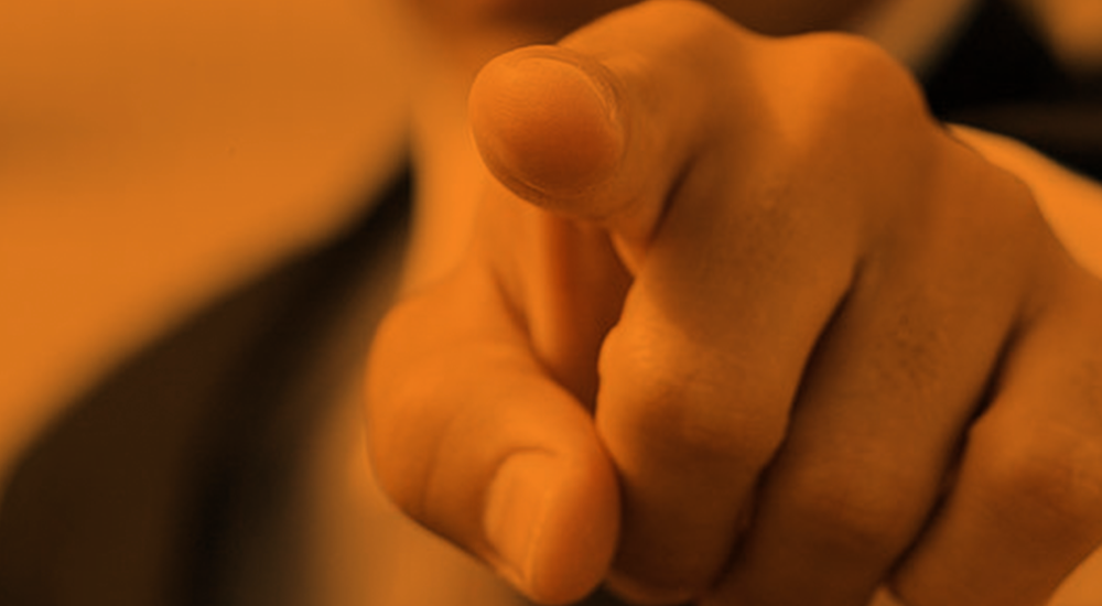 The Fervent Finger of Blame – Marcia Yudkin